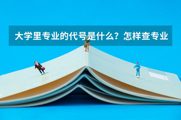 大学里专业的代号是什么？怎样查专业代码？