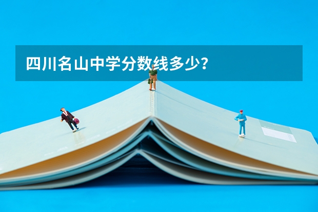 四川名山中学分数线多少？