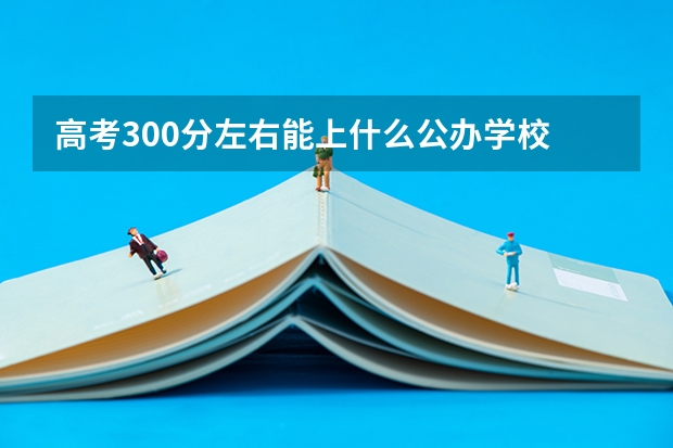 高考300分左右能上什么公办学校